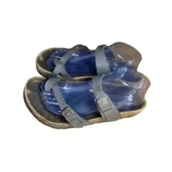 Birkenstock Mayari Brown Leather Toe Loop Sandals Women’s Size US 40/9 - Picture 2 of 7